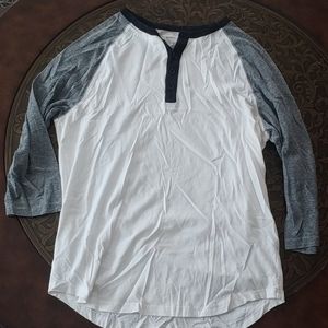 Express quarter button 2/3 sleeve-Size(m)